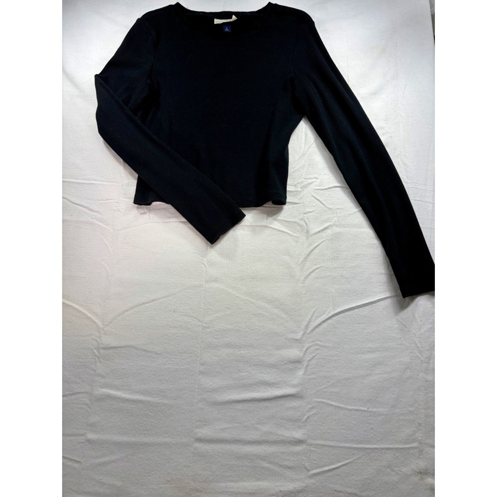 Universal Thread Black Pullover Crew Neck Sweater Medium
